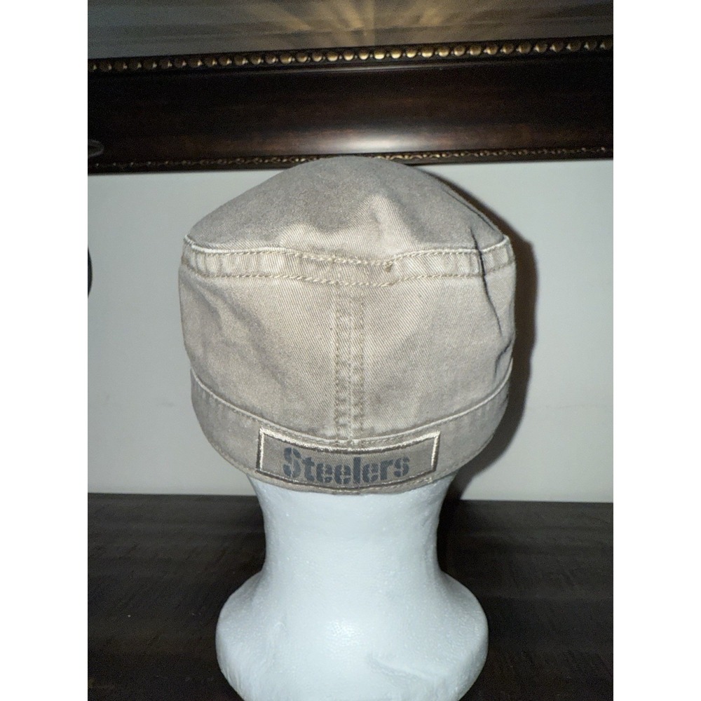 Pittsburgh Steelers Y2K NEW Women's S/M Hat Army Green NFL Chic Cadet‎ Military - Picture 2 of 5